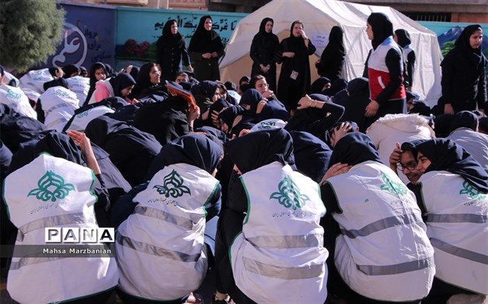 بیستمین مانور سراسری زلزله و ایمنی در مدارس مازندران برگزار شد