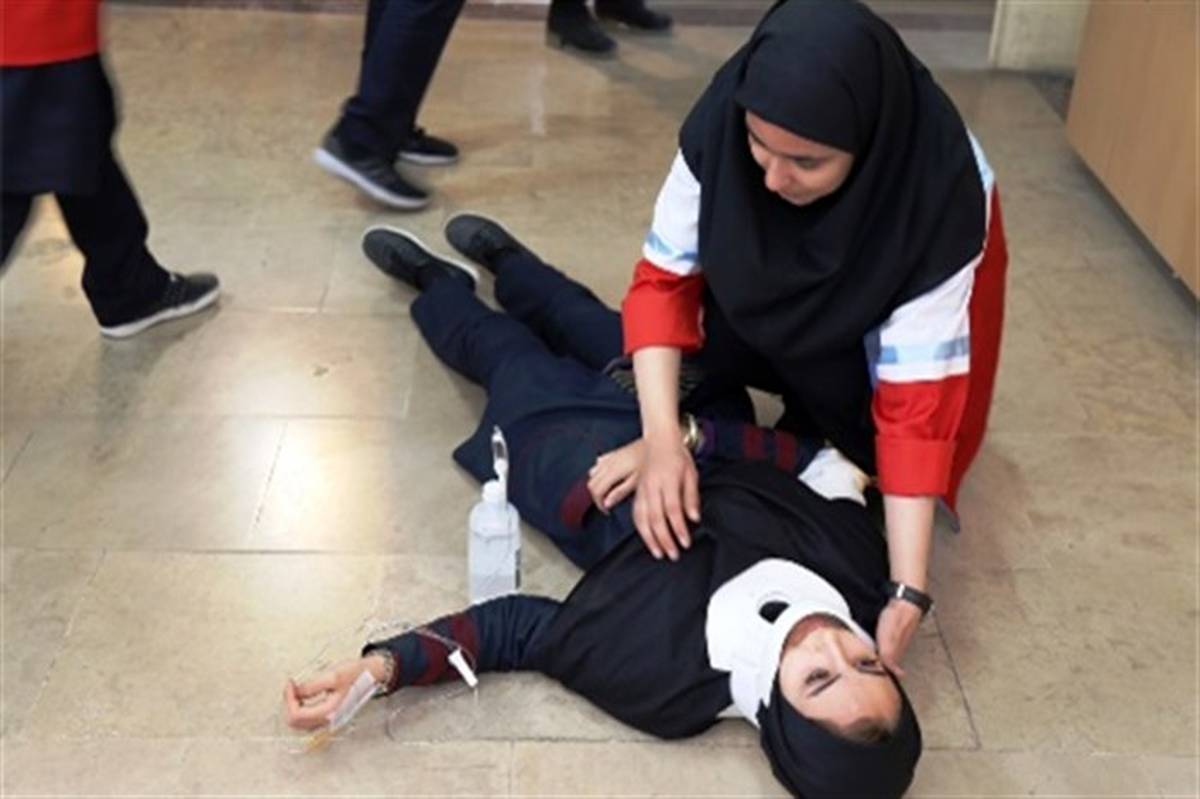 بیستمین مانور زلزله و ایمنی در مدارس استان اردبیل برگزار شد