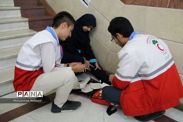 بیستمین مانورسراسری زلزله و ایمنی در ناحیه یک ری