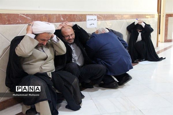 بیستمین مانورسراسری زلزله و ایمنی در ناحیه یک ری