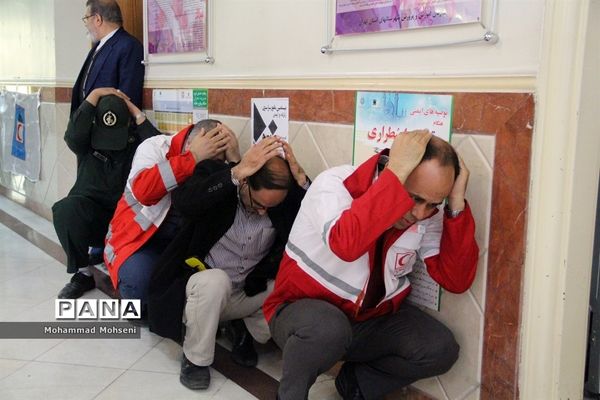 بیستمین مانورسراسری زلزله و ایمنی در ناحیه یک ری