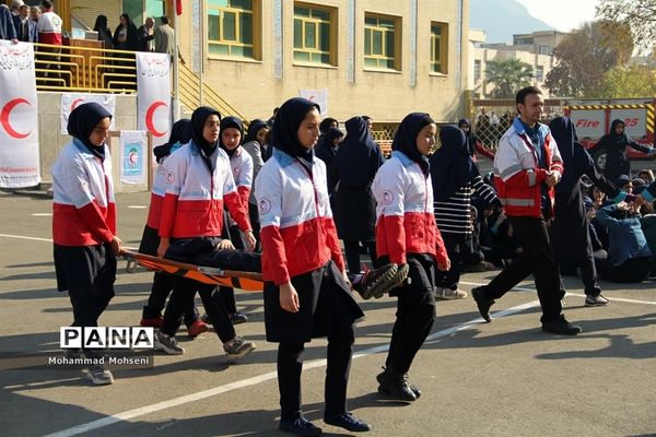 بیستمین مانورسراسری زلزله و ایمنی در ناحیه یک ری