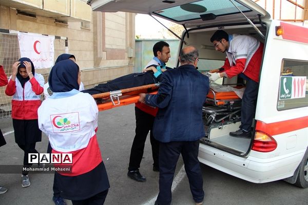 بیستمین مانورسراسری زلزله و ایمنی در ناحیه یک ری