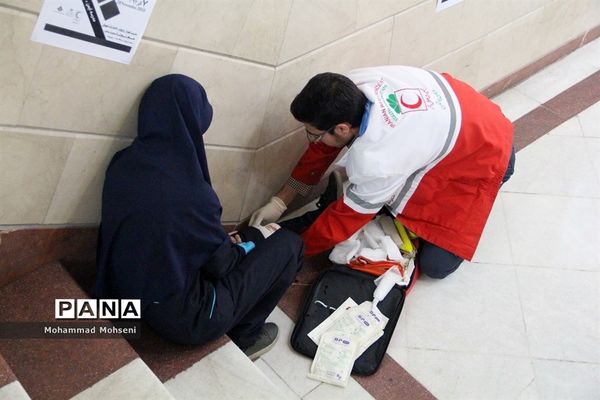 بیستمین مانورسراسری زلزله و ایمنی در ناحیه یک ری