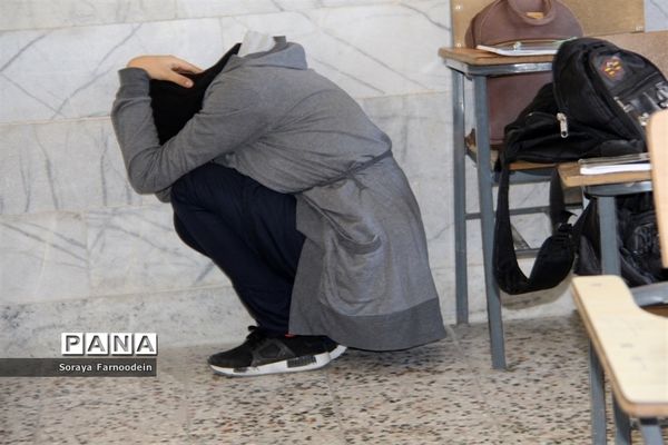 مانورسراسری زلزله در هنرستان اندیشه خراسان شمالی