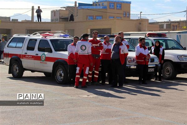بیستمین مانور سراسری زلزله در مدارس استان یزد