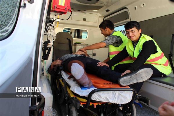 بیستمین مانور سراسری زلزله در مدارس استان یزد