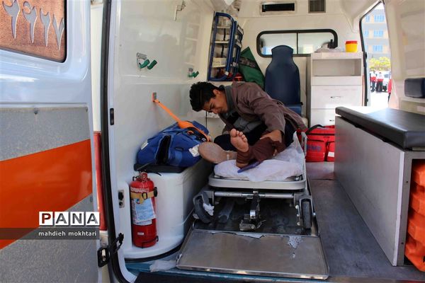 بیستمین مانور سراسری زلزله در مدارس استان یزد