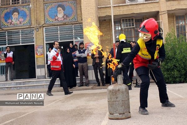 بیستمین مانور سراسری زلزله در اهواز