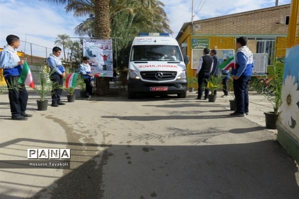 بیستمین مانور سراسری زلزله و ایمنی مدارس در شهرستان طبس
