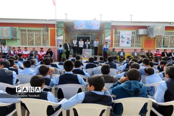 بیستمین مانور سراسری زلزله و ایمنی مدارس در شهرستان طبس