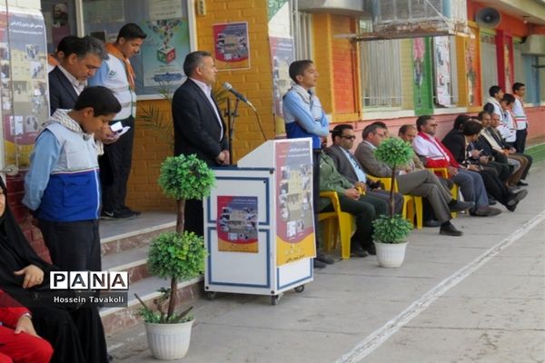بیستمین مانور سراسری زلزله و ایمنی مدارس در شهرستان طبس