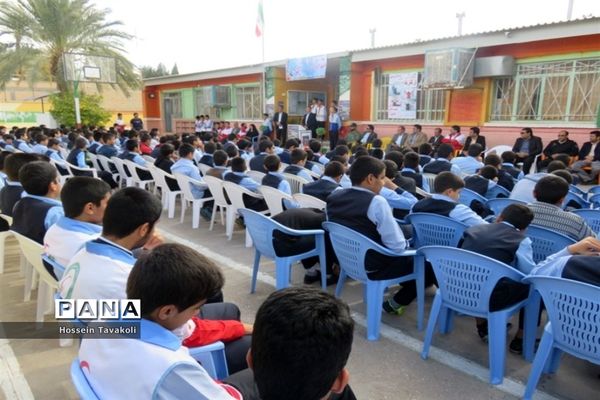 بیستمین مانور سراسری زلزله و ایمنی مدارس در شهرستان طبس