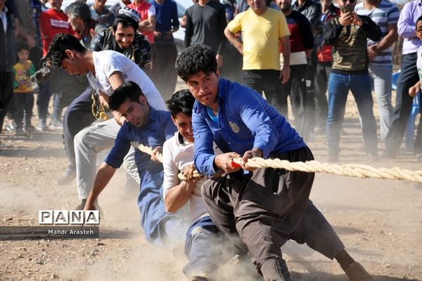 جشنواره فرهنگی ورزشی درجنگل نخاب شهرستان خوسف خراسان جنوبی