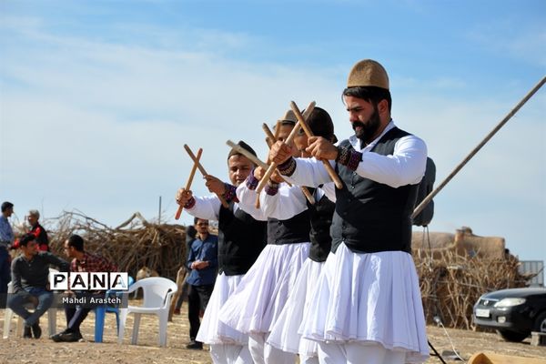 جشنواره فرهنگی ورزشی درجنگل نخاب شهرستان خوسف خراسان جنوبی