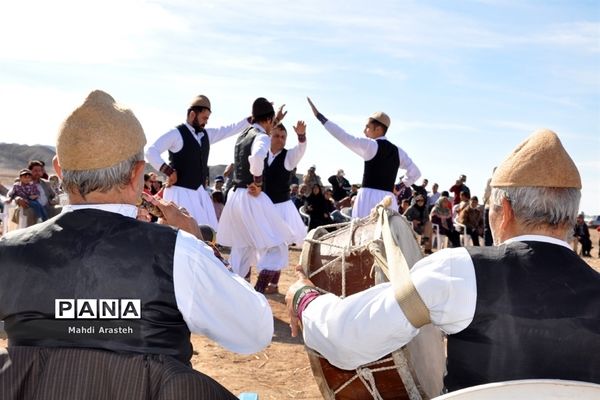 جشنواره فرهنگی ورزشی درجنگل نخاب شهرستان خوسف خراسان جنوبی