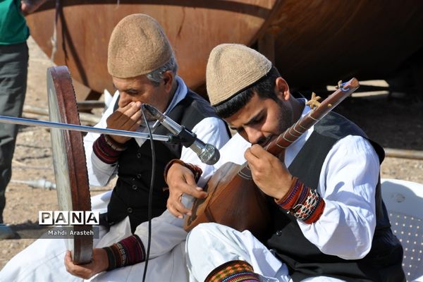 جشنواره فرهنگی ورزشی درجنگل نخاب شهرستان خوسف خراسان جنوبی