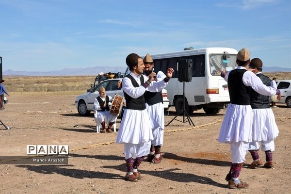 جشنواره فرهنگی ورزشی درجنگل نخاب شهرستان خوسف خراسان جنوبی