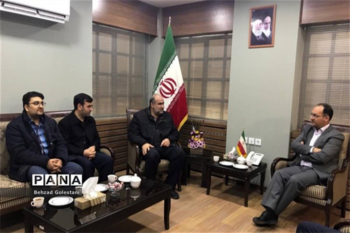 دیدار رئیس سازمان دانش آموزی آذربایجان غربی با فرماندار جدید شهرستان ارومیه
