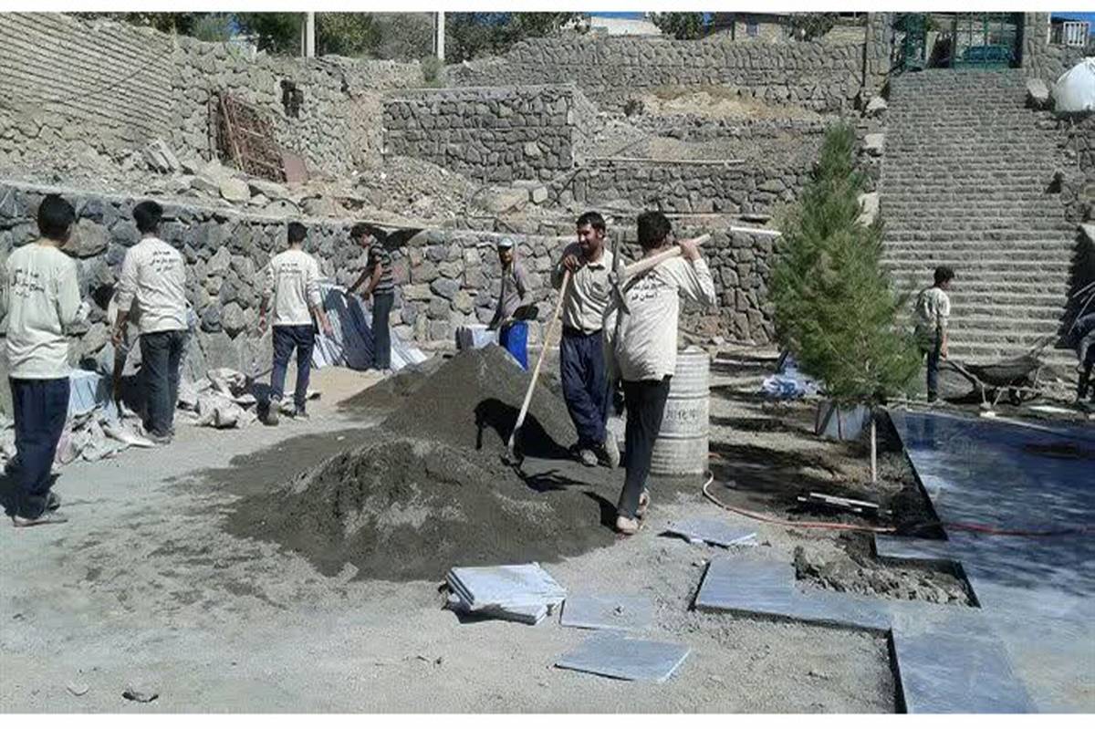 بهره برداری از 3 پروژه عمرانی بسیج سازندگی در استان قم