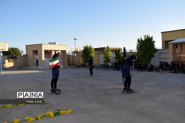 افتتاحیه المپیاد ورزشی درون مدرسه‌ای در گله‌دار