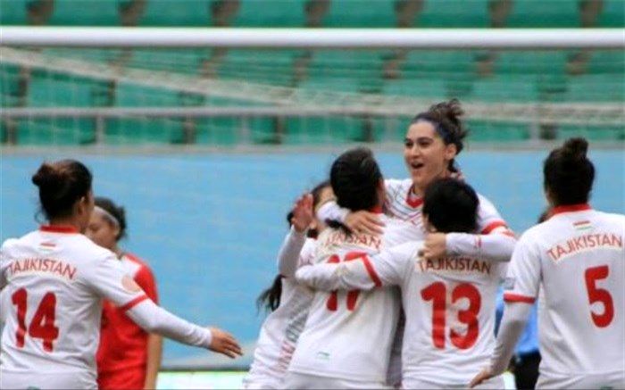 تورنمنت فوتبال زنان کافا؛ سه امتیاز اول به تاجیکستان رسید