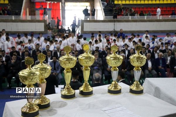 برگزاری مسابقات قهرمانی کاراته در شیراز