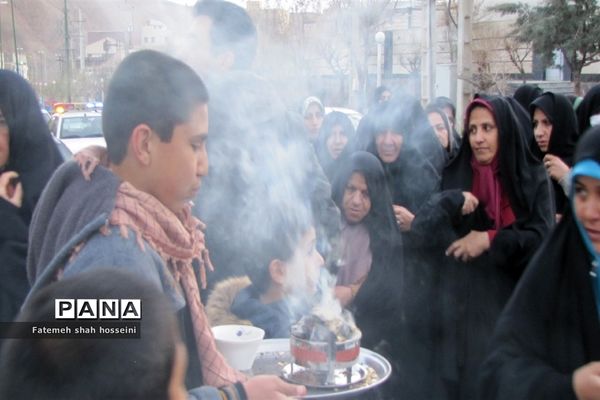 مراسم تشییع پیکر مطهر شهید گمنام در شهرستان فیروزکوه