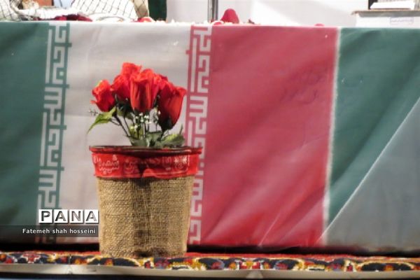 مراسم تشییع پیکر مطهر شهید گمنام در شهرستان فیروزکوه