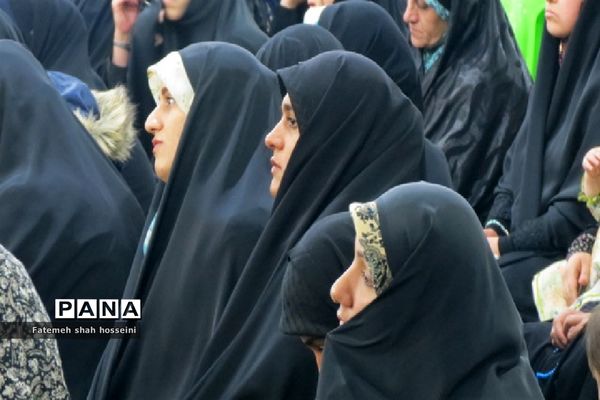 مراسم تشییع پیکر مطهر شهید گمنام در شهرستان فیروزکوه