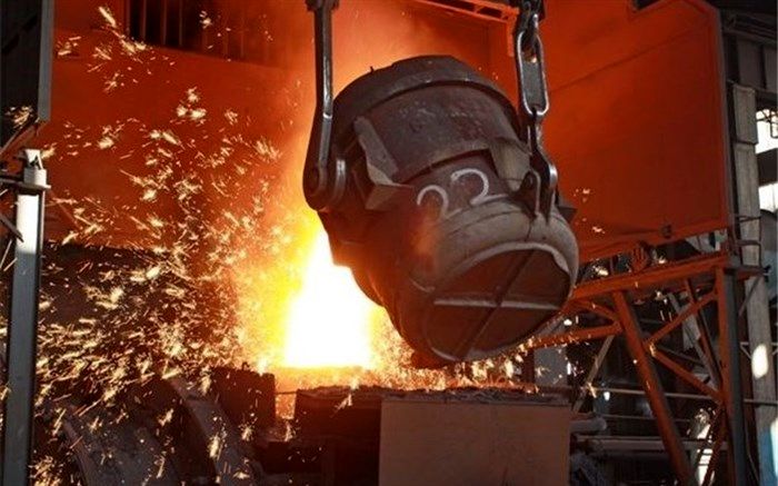 تولید فولاد ایران از ۲۰ میلیون تن گذشت