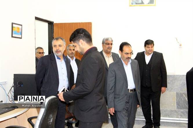 افتتاح کارگاه کامپیوتر هنرستان فنی نمونه البرز خراسان جنوبی