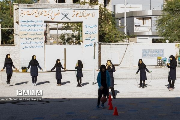 المپیاد ورزشی درون مدرسه ای در لامرد