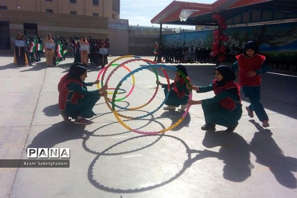 برگزاری المپیاد ورزشی درون مدرسه‌ای دبیرستان دکترشاهی ناحیه یک یزد