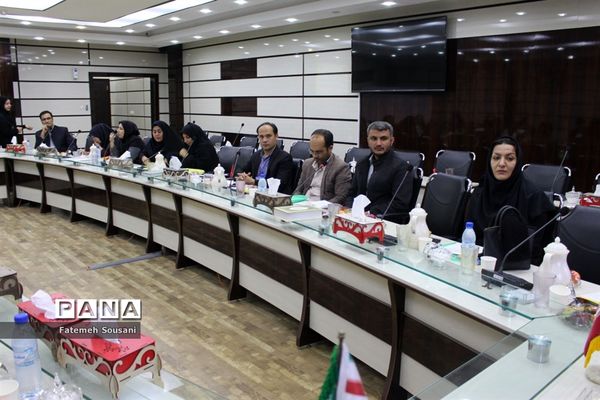 جلسه کارشناسان سازمان دانش‌آموزی شهرستان‌ها و مناطق استان بوشهر