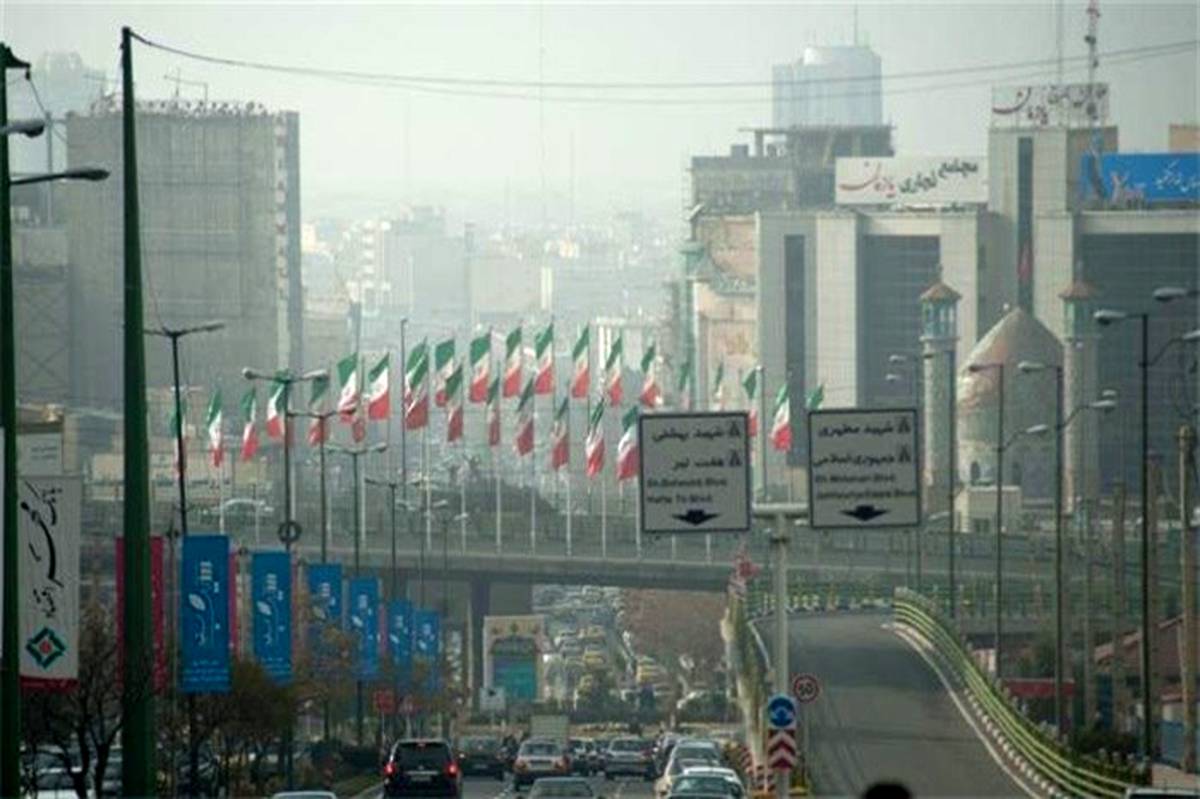 هوای تهران در شرایط ناسالم قرار دارد+ نمودار کیفیت هوا