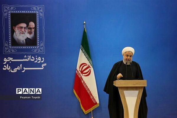 برگزاری مراسم روز دانشجو با حضور رئیس جمهوری