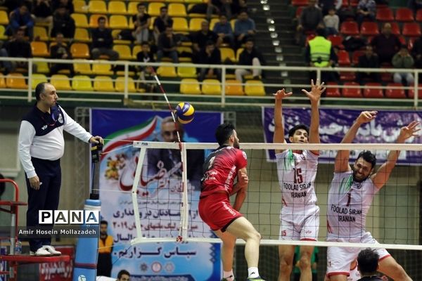 دیدار تیم‌های والیبال شهرداری ارومیه و فولاد سیرجان ایرانیان