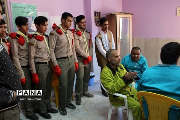 بازدید از توانبخشی حضرت علی اکبر