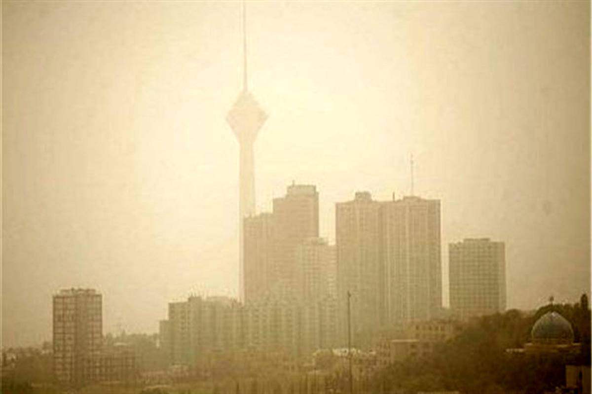 افزایش  غلظت آلاینده ذرات معلق در هوای تهران