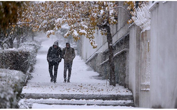 بارش برف و باران در 6 استان کشور