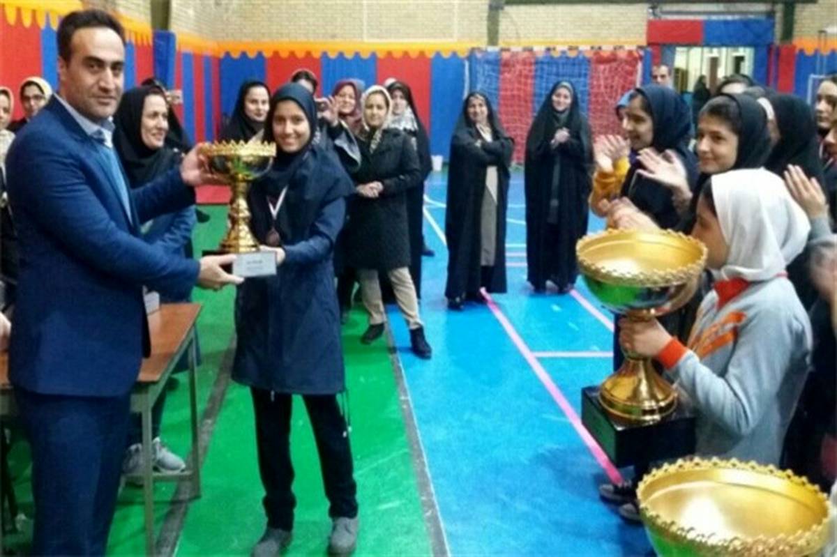 برگزاری مسابقات بدمینتون دختران  دانش آموزشهرستانهای استان  تهران در شهرری
