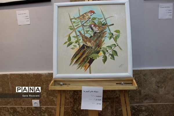 نمایشگاه نقاشی هنرجویان شهرستان اسلامشهر