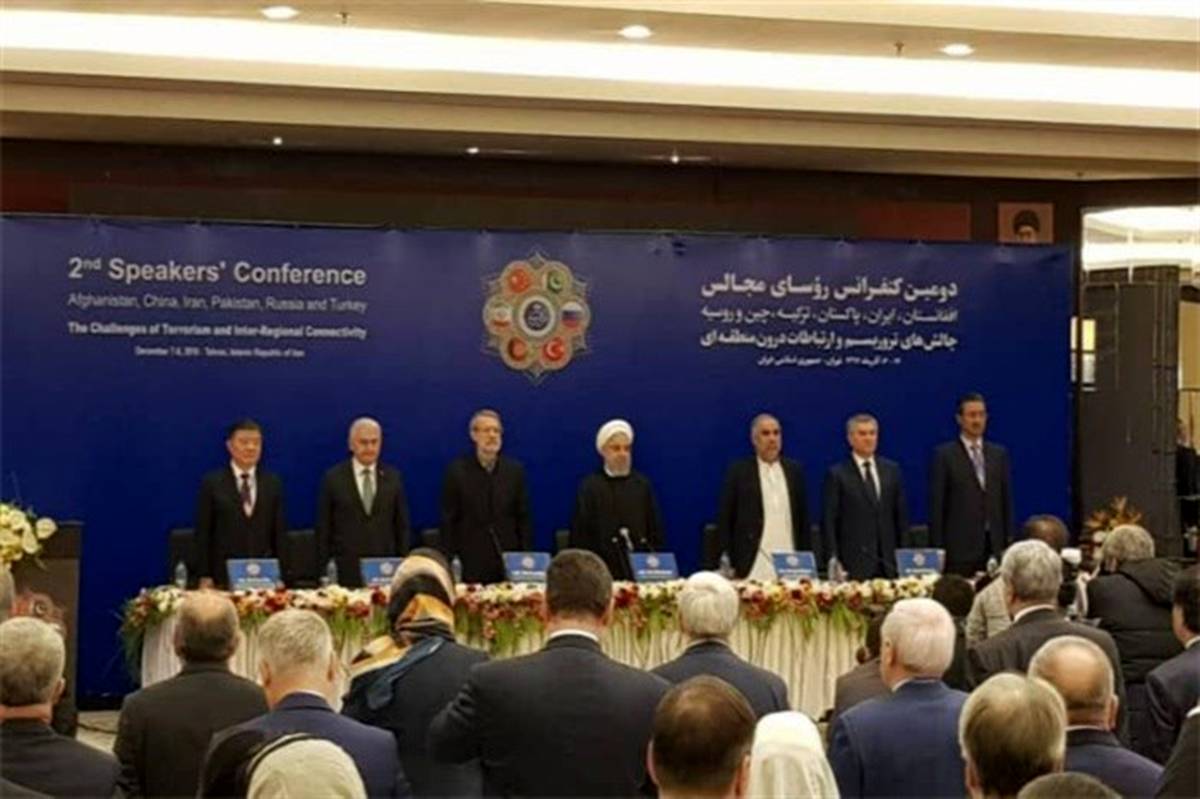 آغاز به کار اجلاس روسای مجالس 6 کشور برای مقابله با تروریسم در تهران