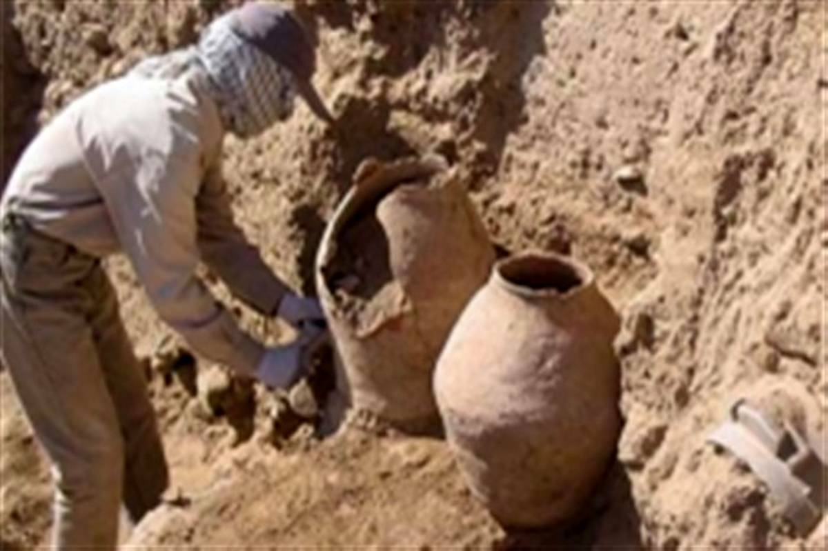 کشف آثار دوره سلجوقی تا ایلخانی از مخزن سد «عمارت» گرمی