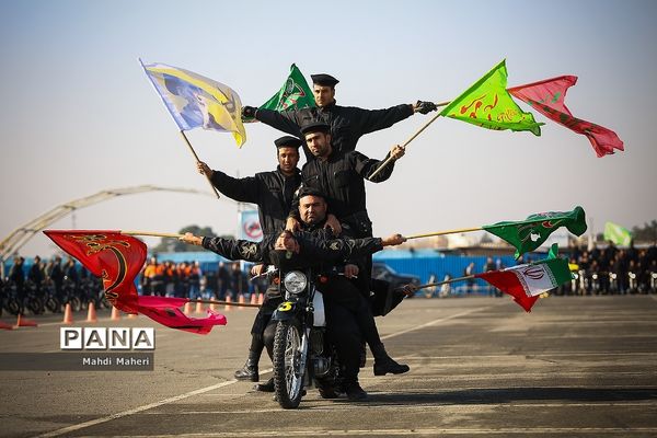 رزمایش طرح زمستانی تهران بزرگ