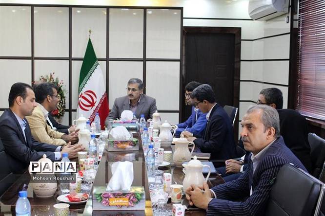 دیدار نایب رئیس فدراسیون موج سواری آسیا با مدیرکل آموزش و پرورش استان بوشهر