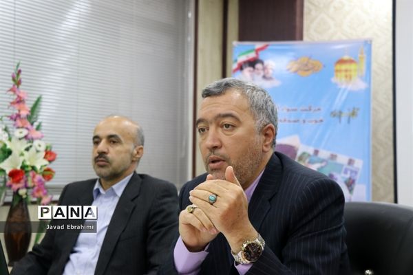 نشست خبری معاون سواد آموزی آموزش و پرورش خراسان رضوی
