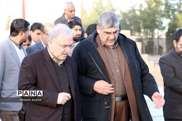 بازدید معاون علمی، فرهنگی و اجتماعی سازمان  برنامه و بودجه کشور از چند طرح عمرانی در بیرجند
