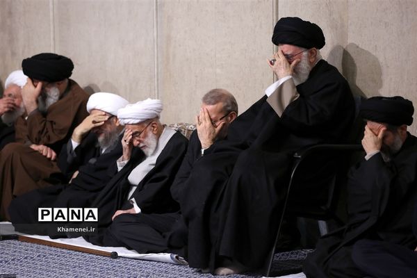 مراسم بزرگداشت آیت‌الله هاشمی شاهرودی در حسینیه امام خمینی
